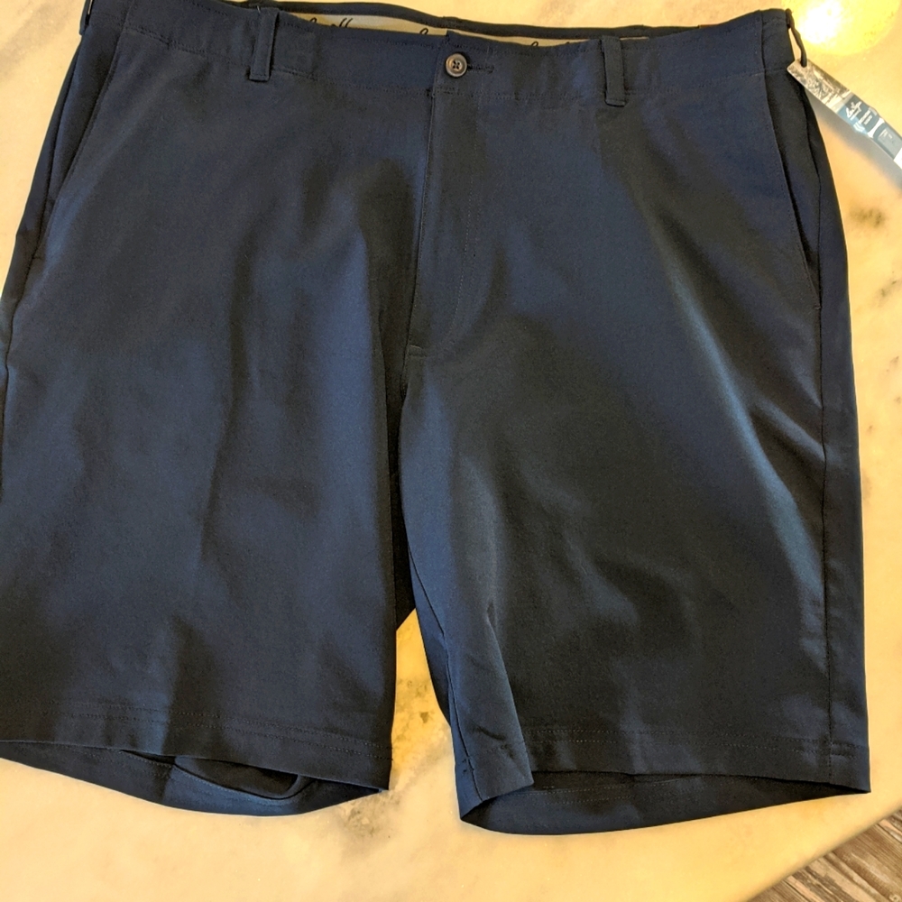 Ben Hogan Men's Performance Golf Shorts Total Eclipse Blue Sz 40